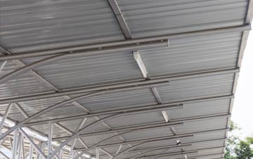 installing Harestanes metal roofing