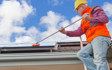 Harestanes soft wash roof cleaning